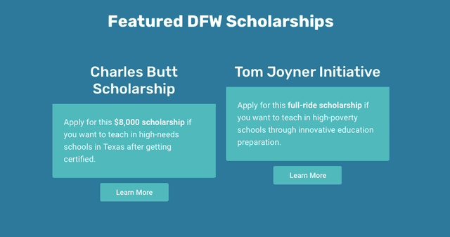 Image of featured scholarships